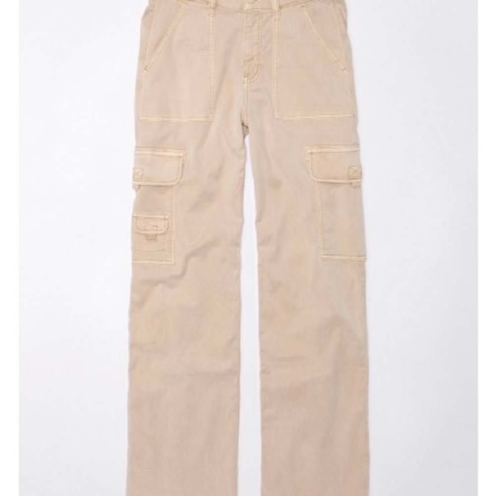 Women's Tan Cargo Pants